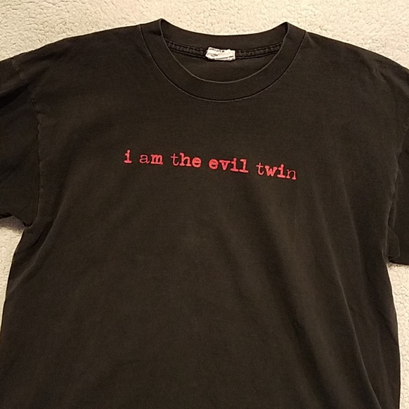 Hot Topic Shirt I Am The Evil Twin Euc 